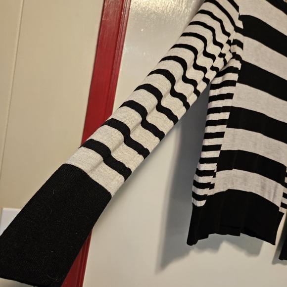 Halogen Cashmere Blend Stripe Sweater - Picture 5 of 9